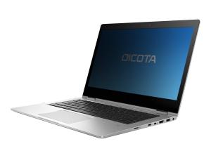 DICOTA Secret - Filtre de confidentialité pour ordinateur portable - 4 voies - adhésif - transparent - pour HP EliteBook x360 1030 G2 Notebook - D31384 - Accessoires pour ordinateur portable et tablette