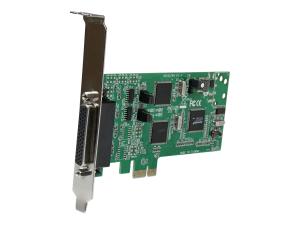 StarTech.com Carte PCI Express série 4 ports - 2x RS232, 2x RS422 / RS485 - Carte contrôleur PCIe serie 4 ports - Double profil - DB9 (M) - Adaptateur série - PCIe - RS-232, RS-422, RS-485 - 4 ports - pour P/N: BNDTB10GI, BNDTB210GSFP, BNDTB310GNDP, BNDTB410GSFP, BNDTB4M2E1, BNDTBUSB3142 - PEX4S232485 - Adaptateurs réseau filaires