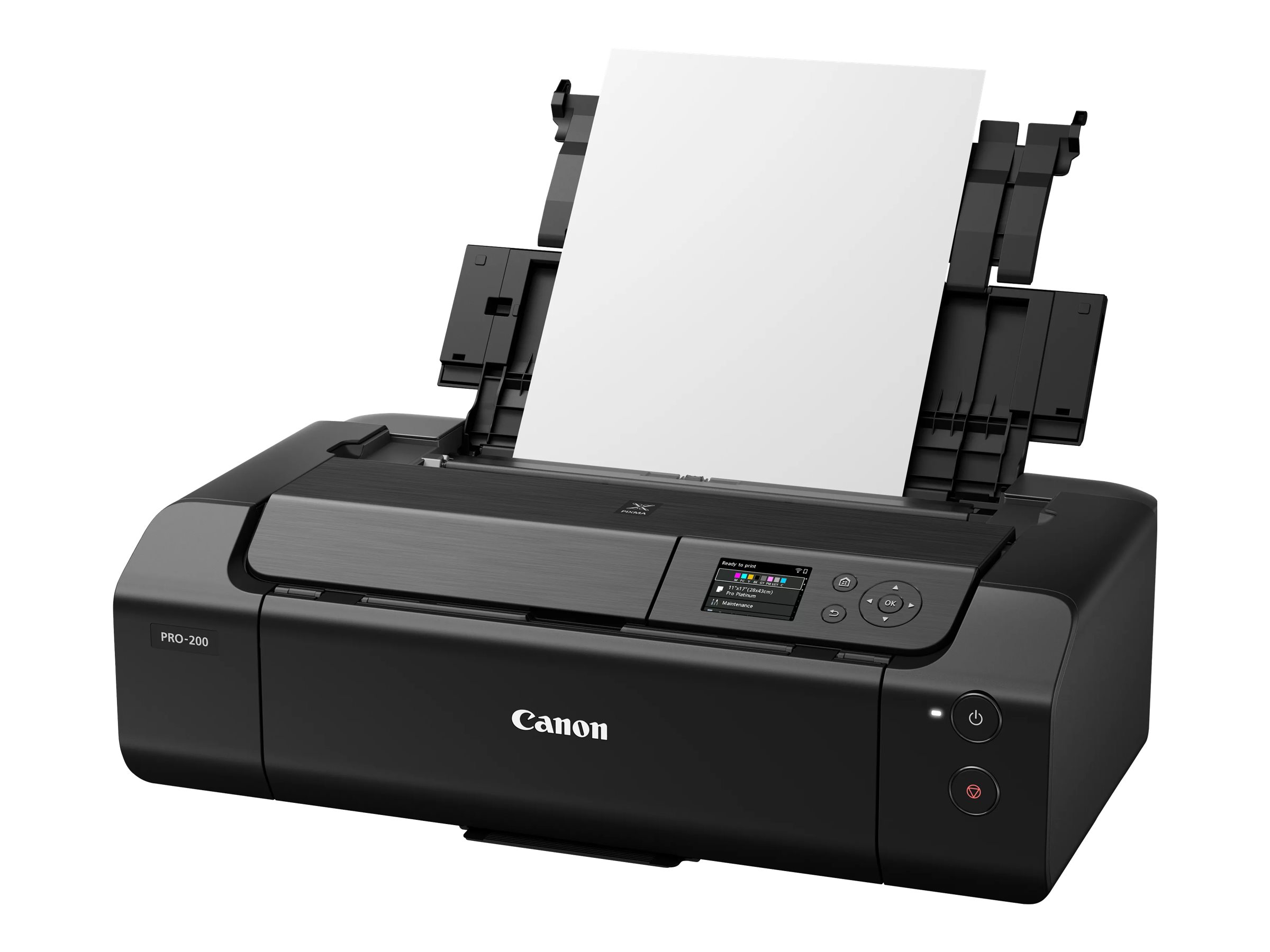 Canon PIXMA PRO-200 - Imprimante - couleur - jet d'encre - A3 Plus jusqu'à 1.5 min/page (couleur) - capacité : 100 feuilles - USB 2.0, LAN, Wi-Fi(n) - 4280C009 - Imprimantes jet d'encre