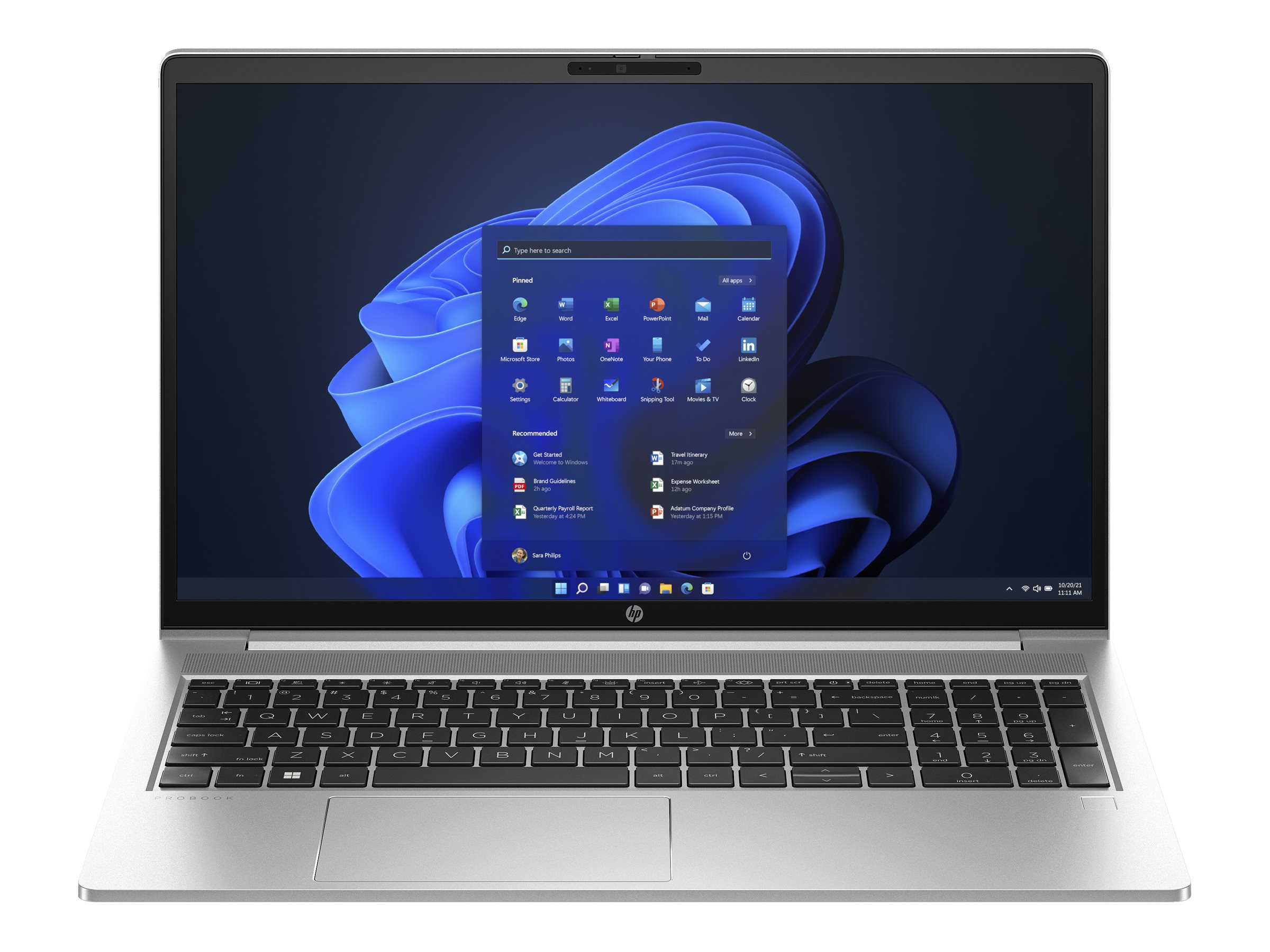 HP ProBook 450 G10 Notebook - Intel Core i5 - 1335U / jusqu'à 4.6 GHz - Win 11 Home - Carte graphique Intel Iris Xe - 16 Go RAM - 512 Go SSD NVMe - 15.6" IPS 1920 x 1080 (Full HD) - Gigabit Ethernet - Wi-Fi 6E, carte sans fil Bluetooth 5.3 - brochet argent aluminium - clavier : Français - 816S5EA#ABF - Ordinateurs portables