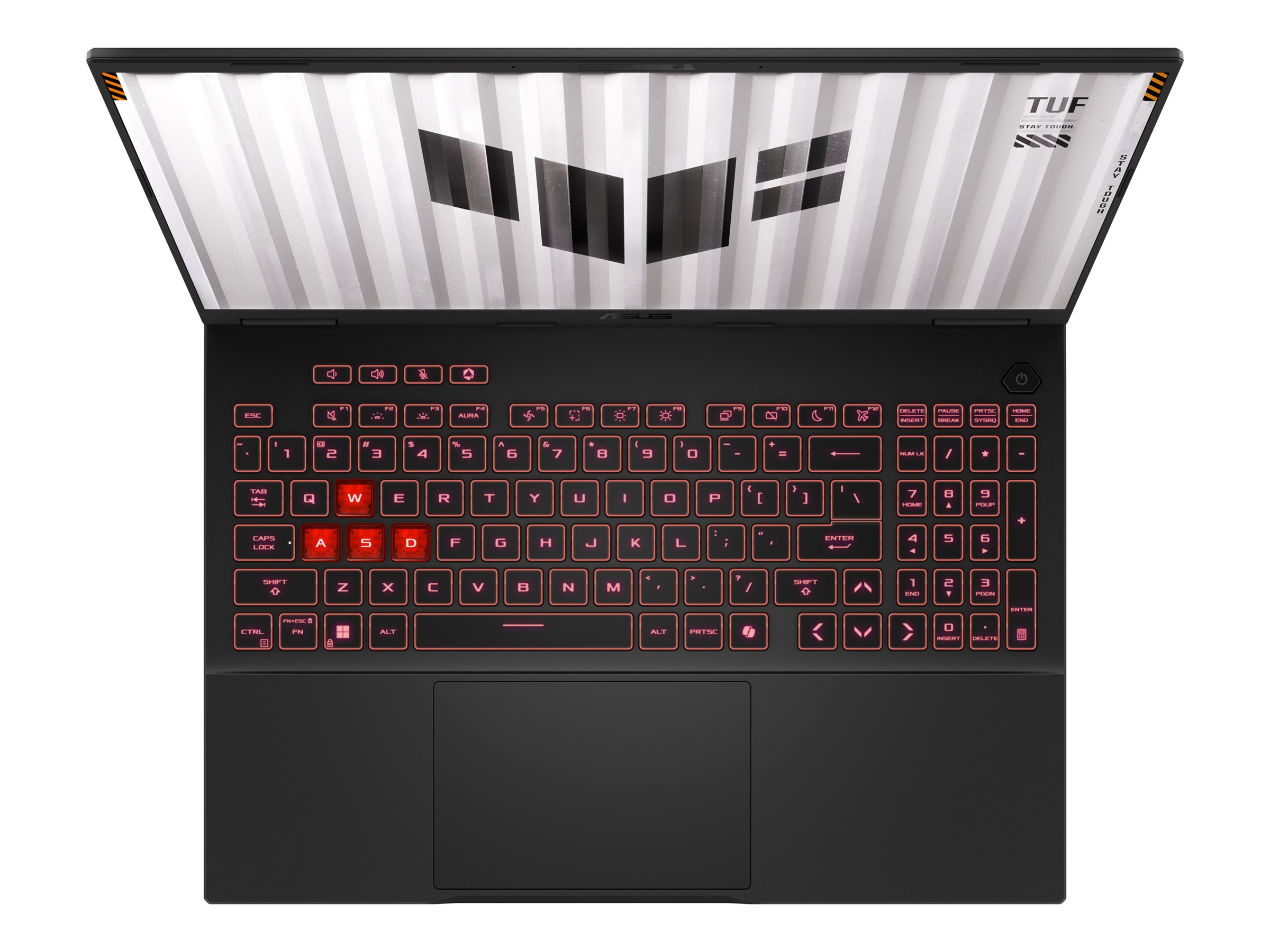 ASUS TUF Gaming A16 TUF608WV-DRQT033W - Conception de charnière à 180 degrés - AMD Ryzen AI 9 - HX 370 / jusqu'à 5.1 GHz - Win 11 Home - GeForce RTX 4060 - 32 Go RAM - 1 To SSD NVMe - 16" 2560 x 1600 (WQXGA) @ 165 Hz - Gigabit Ethernet - Wi-Fi 6E, Bluetooth - gris jaeger - 90NR0J01-M001S0 - Ordinateurs portables