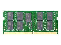 Synology - DDR4 - module - 4 Go - SO DIMM 260 broches - mémoire sans tampon - ECC - pour Disk Station DS1621+ - D4ES01-4G - DDR4