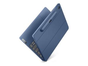 Lenovo IdeaPad Duet 3 11IAN8 82XK - Tablette - avec clavier détachable - Intel N-series - N200 / jusqu'à 3.7 GHz - Win 11 Pro - UHD Graphics - 8 Go RAM - 128 Go SSD UFS - 11.5" IPS écran tactile 2000 x 1200 (2K) - Wi-Fi 6 - double ton bleu abyssal - clavier : Français - 82XK0059FR - Ordinateurs portables