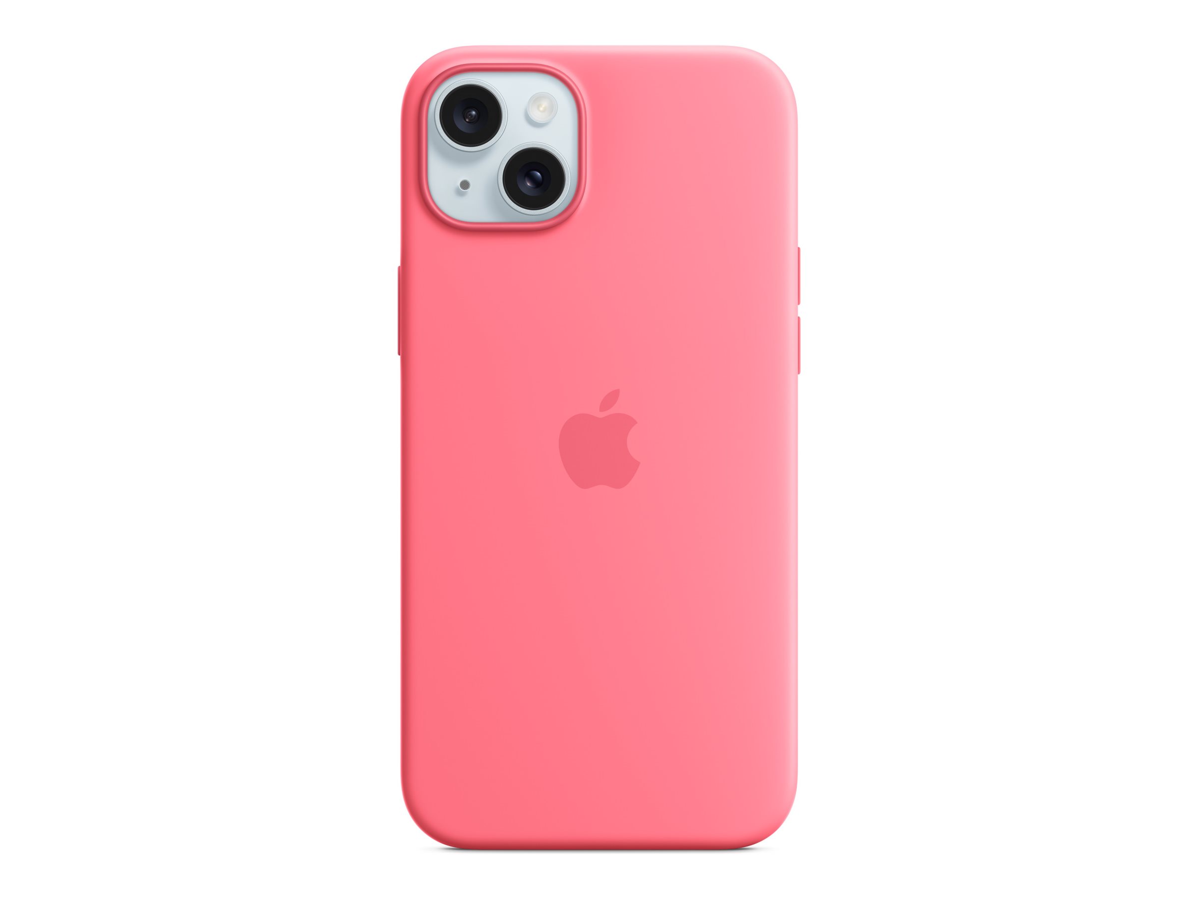 Apple - Coque de protection pour téléphone portable - compatibilité avec MagSafe - silicone - rose - pour iPhone 15 Plus - MWNE3ZM/A - Coques et étuis pour téléphone portable