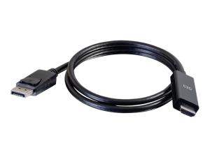 C2G 1.8m DisplayPort Male to HD Male Active Adapter Cable - 4K 60Hz - Câble adaptateur - DisplayPort mâle pour HDMI mâle - 1.8 m - noir - actif, support 4K - 80694 - Câbles HDMI