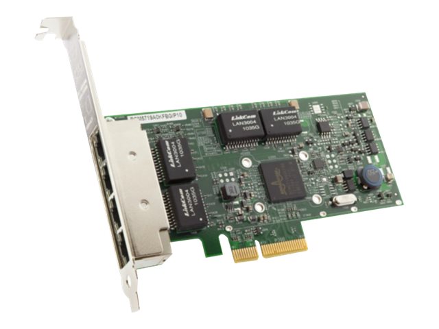 Broadcom BCM5719-4P - Adaptateur réseau - PCIe 2.0 x4 profil bas - Gigabit Ethernet x 4 - BCM95719A1904AC - Cartes réseau