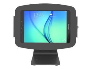 Compulocks Galaxy Tab A 10.1" (2019) Support de comptoir 360 pivotant et inclinable avec boîtier Space noir. - Kit de montage (support, enceinte) - pour tablette - verrouillable - aluminium de haute qualité - noir - Taille d'écran : 10.1" - dessus de comptoir - pour Samsung Galaxy Tab A (2019) (10.1 ") - 303B1910GASB - Accessoires pour ordinateur portable et tablette