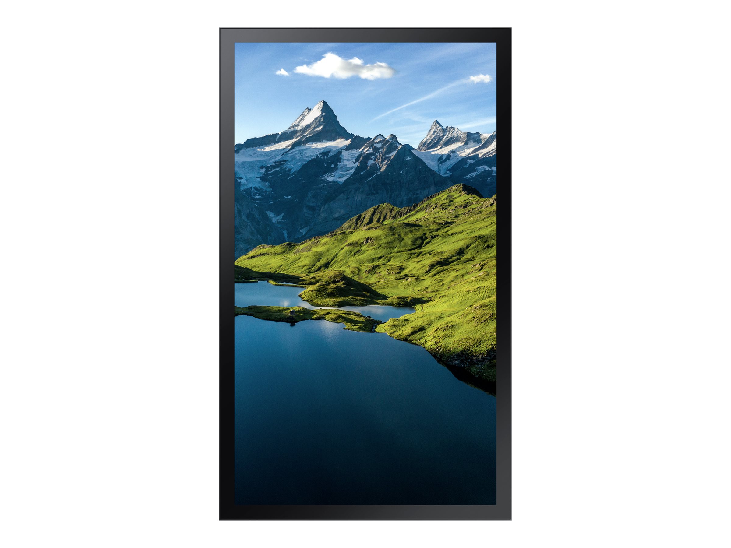 Samsung OH75A - Classe de diagonale 75" (74.5" visualisable) - OHA Series écran LCD rétro-éclairé par LED - signalisation numérique extérieur - soleil total - 4K UHD (2160p) 3840 x 2160 - Direct LED - noir - LH75OHAEBGBXEN - Écrans de signalisation numérique