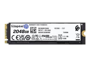 Kingston KC3000 - SSD - 2048 Go - interne - M.2 2280 - PCIe 4.0 (NVMe) - pour Intel Next Unit of Computing 12 Pro Kit - NUC12WSKi5 - SKC3000D/2048G - Disques SSD