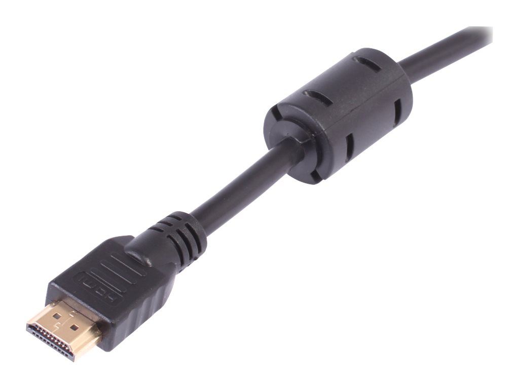 Uniformatic - Câble HDMI - HDMI mâle pour HDMI mâle - 20 m - noir - support 4K - 12416 - Câbles HDMI