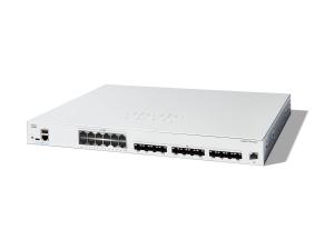 Cisco Catalyst 1300-24XTS - Commutateur - C3 - intelligent - 12 x 10 Gigabit Ethernet + 12 x 10 Gigabit SFP+ - Montable sur rack - C1300-24XTS - Commutateurs gérés