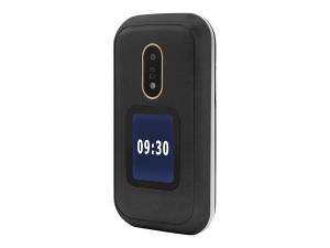 DORO 6060 - Téléphone de service - microSD slot - 320 x 240 pixels - rear camera 3 MP - noir - 7760 - Téléphones GSM