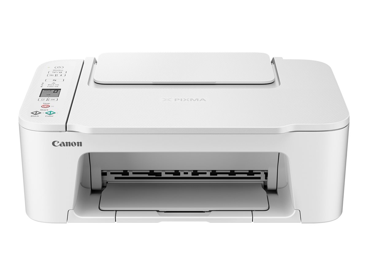 Canon PIXMA TS3751i - Imprimante multifonctions - couleur - jet d'encre - Legal (216 x 356 mm)/A4 (210 x 297 mm) (original) - A4/Legal (support) - jusqu'à 7.7 ipm (impression) - 60 feuilles - Wi-Fi(n), USB 2.0 - blanc - 6671C026 - Imprimantes multifonctions