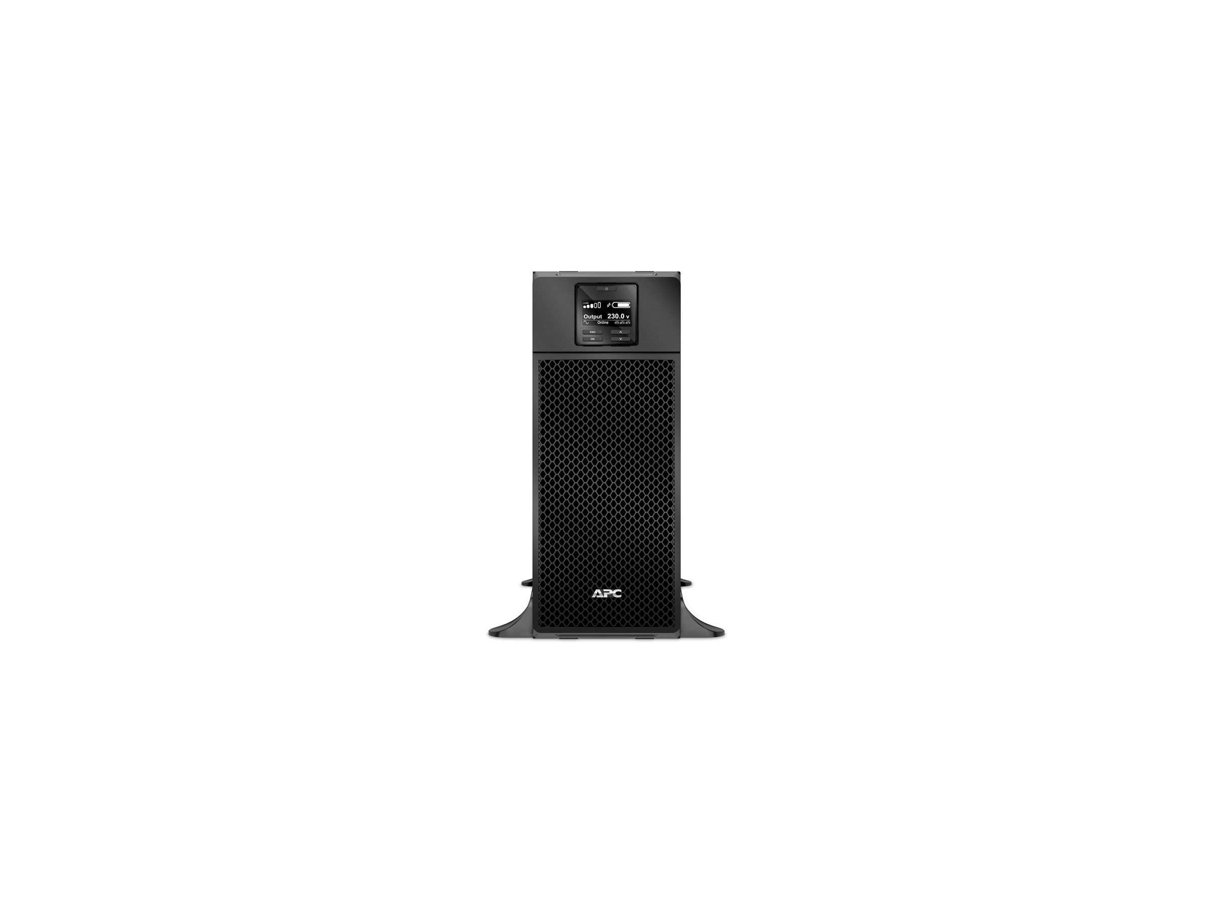 APC Smart-UPS SRT 6000VA - Onduleur - CA 230 V - 6000 Watt - 6000 VA - Ethernet 10/100, USB - connecteurs de sortie : 13 - noir - pour P/N: SRT1500RMXLI-NC, SRT1500XLI - SRT6KXLI - UPS autonomes