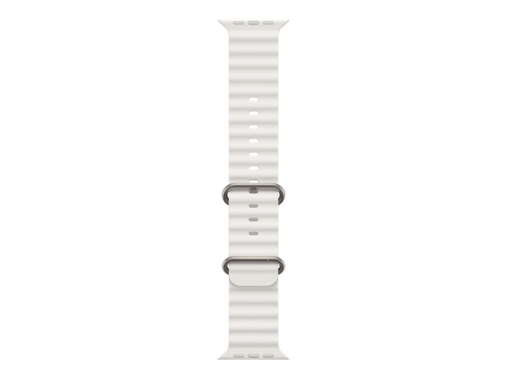 Apple - Bracelet pour montre intelligente - 49 mm - 130 - 200 mm - blanc - MQE93ZM/A - accessoires divers