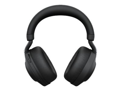 Jabra Evolve2 85 UC Stereo - Micro-casque - circum-aural - Bluetooth - sans fil, filaire - Suppresseur de bruit actif - jack 3,5mm - isolation acoustique - noir - 28599-989-989 - Écouteurs