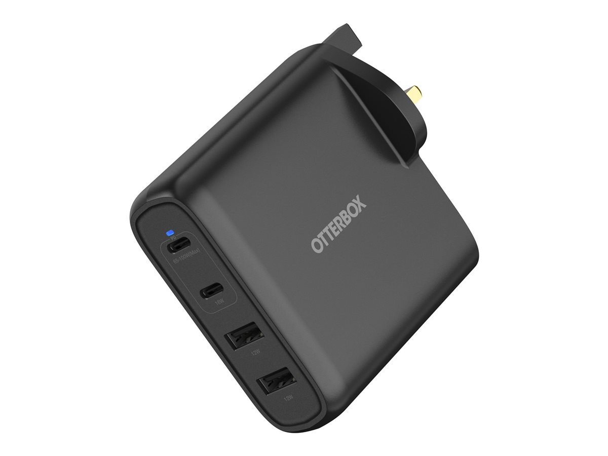 OtterBox - Adaptateur secteur - 100 Watt - connecteurs de sortie : 4 - 78-81349 - Adaptateurs électriques/chargeurs pour ordinateur portable