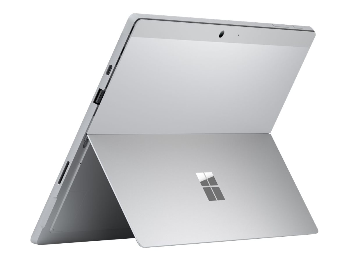 Microsoft Surface Pro 7+ - Tablette - Intel Core i5 - 1135G7 / jusqu'à 4.2 GHz - Win 10 Pro - Carte graphique Intel Iris Xe - 8 Go RAM - 256 Go SSD - 12.3" écran tactile 2736 x 1824 - Wi-Fi 6 - platine - commercial - 1NA-00005 - Ordinateurs portables