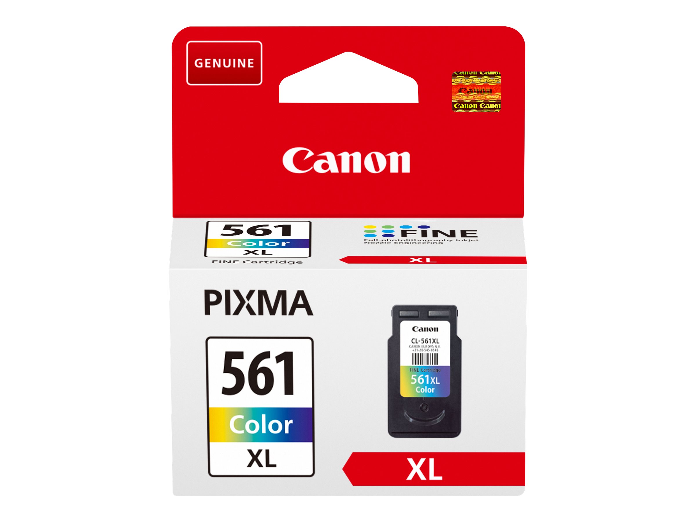 Canon CL-561XL - Couleur (cyan, magenta, jaune) - original - cartouche d'encre - pour PIXMA TS5350, TS5351, TS5352, TS5353, TS7450, TS7451 - 3730C001 - Cartouches d'encre Canon