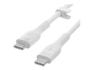 Belkin BOOST CHARGE - Câble USB - 24 pin USB-C (M) pour 24 pin USB-C (M) - 1 m - blanc - CAB009BT1MWH - Câbles USB