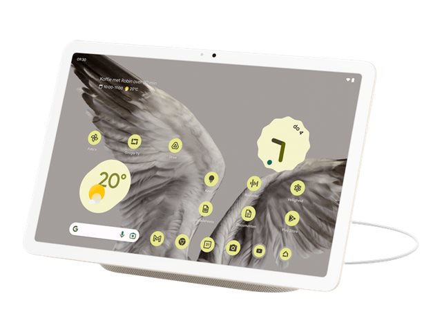 Google Pixel Tablet - Tablette - Android - 256 Go UFS card - 10.95" (2560 x 1600) - porcelaine - avec Charging Speaker Dock - GA03912-EU - Tablettes et appareils portables
