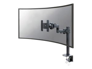 Neomounts FPMA-D960PLUS - Kit de montage - pleine action - pour Écran LCD - acier - noir - Taille d'écran : 10"-49" - pinces montables, montrable sur bureau - FPMA-D960BLACKPLUS - Accessoires pour écran