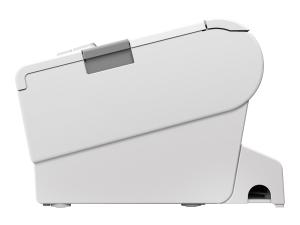 Epson TM T88VI - Imprimante de reçus - thermique en ligne - Rouleau (7,95 cm) - 180 x 180 ppp - jusqu'à 350 mm/sec - USB 2.0, LAN, série, NFC, hôte USB 2.0 - outil de coupe - blanc - C31CE94102 - Imprimantes thermiques