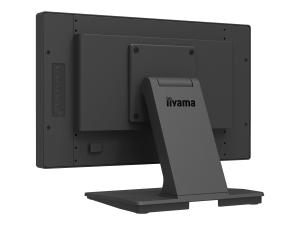 iiyama ProLite T1634MC-B1S - Écran LED - 15.6" - écran tactile - 1920 x 1080 Full HD (1080p) @ 60 Hz - IPS - 450 cd/m² - 700:1 - 25 ms - HDMI, VGA, DisplayPort - noir, mat - T1634MC-B1S - Écrans d'ordinateur
