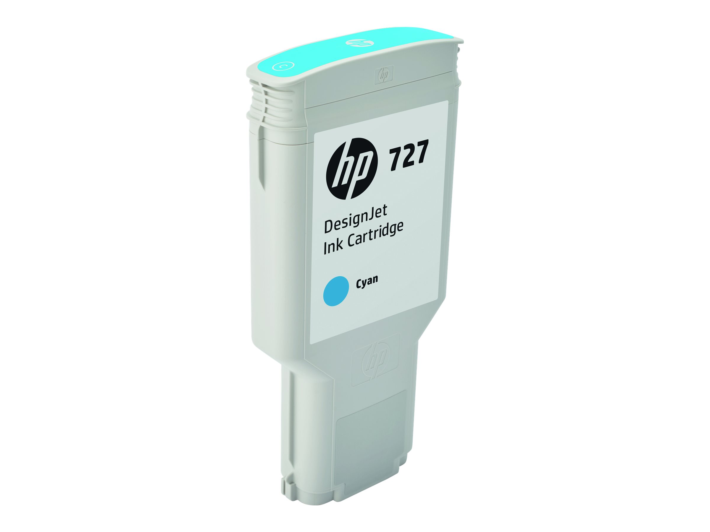 HP 727 - 300 ml - haute capacité - cyan - original - DesignJet - cartouche d'encre - pour DesignJet T1500, T1530, T2500, T2530, T920, T930 - F9J76A - Cartouches d'imprimante