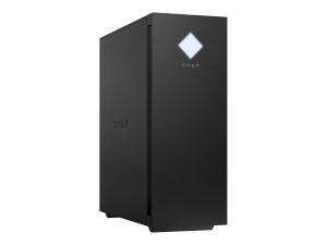 OMEN 25L by HP GT14-0114nf - microATX - Ryzen 7 5700G / jusqu'à 4.6 GHz - RAM 16 Go - SSD 512 Go - NVMe, TLC - GeForce RTX 4070 Ti - Gigabit Ethernet, Bluetooth 5.2, IEEE 802.11ax (Wi-Fi 6) - 802.11a/b/g/n/ac/ax, Bluetooth 5.2 - FreeDOS - moniteur : aucun - noir, logo chrome foncé, finition verticale brossée - 873K4EA#ABF - Ordinateurs de bureau