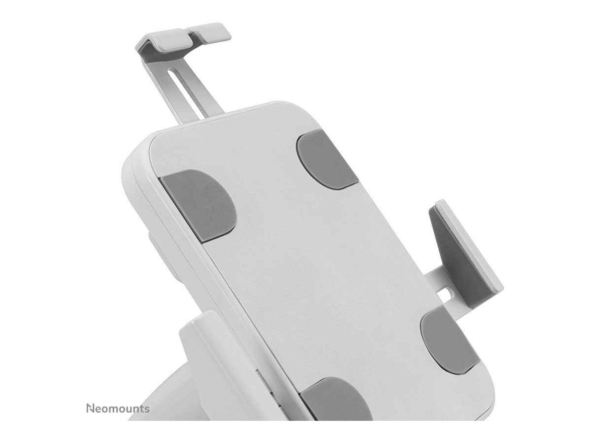 Neomounts DS15-625WH1 - Pied - pour tablette - verrouillable - acier - blanc - Taille d'écran : 7.9" - 11" - dessus de comptoir - DS15-625WH1 - Accessoires pour ordinateur portable et tablette