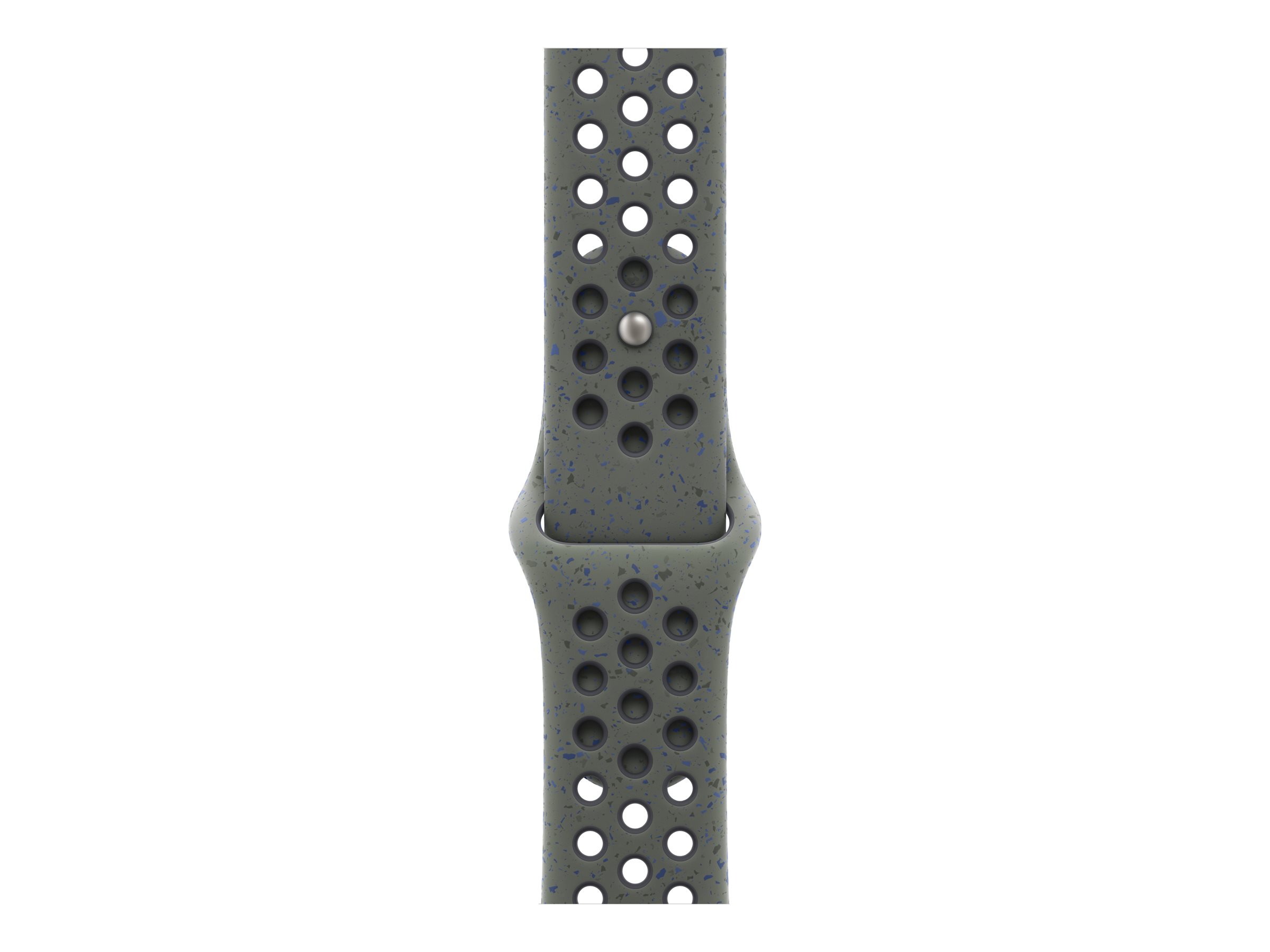 Apple Nike - Bracelet pour montre intelligente - 45 mm - M/L (s'adapte aux poignets de 160 - 210 mm) - kaki cargo - MUVD3ZM/A - accessoires divers