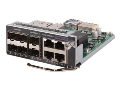 HPE FlexNetwork 5140HI/5520HI/5600HI - Module d'extension - SFP (mini-GBIC) x 6 + Gigabit Ethernet (PoE+) x 4 - S0T02A - Cartes de contrôleur héritées