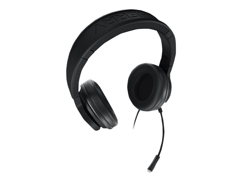 CHERRY HC 2.2 - Micro-casque - circum-aural - filaire - USB - noir - JA-2200-2 - Écouteurs