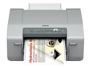 Epson GP-C831 - Imprimante d'étiquettes - couleur - jet d'encre - 241 mm (largeur) - 5 760 x 1 440 ppp - jusqu'à 92 mm/sec - parallèle, LAN, hôte USB - C11CC68132 - Imprimantes jet d'encre