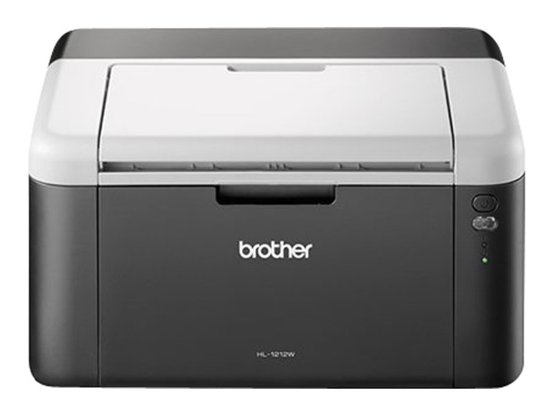 Brother HL-1212W - Imprimante - Noir et blanc - laser - A4/Legal - 2400 x 600 ppp - jusqu'à 20 ppm - capacité : 150 feuilles - USB 2.0, Wi-Fi(n) - HL1212WRF1 - Imprimantes laser monochromes