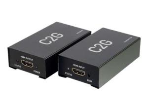 C2G HDMI over Cat5/6 Extender - Prolongateur audio/vidéo - HDMI - plus de CAT 5/6 - jusqu'à 50 m - 82180 - Prolongateurs de signal