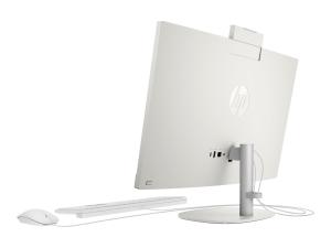 HP 24-cr0068nf - Tout-en-un Core i3 N300 / jusqu'à 3.8 GHz - RAM 8 Go - SSD 512 Go - NVMe - UHD Graphics - Gigabit Ethernet, IEEE 802.11ax (Wi-Fi 6), Bluetooth 5.3 - Win 11 Home - moniteur : LED 23.8" 1920 x 1080 (Full HD) - clavier : Français - Blanc coquille, finition texturée - 9Y113EA#ABF - Ordinateurs de bureau