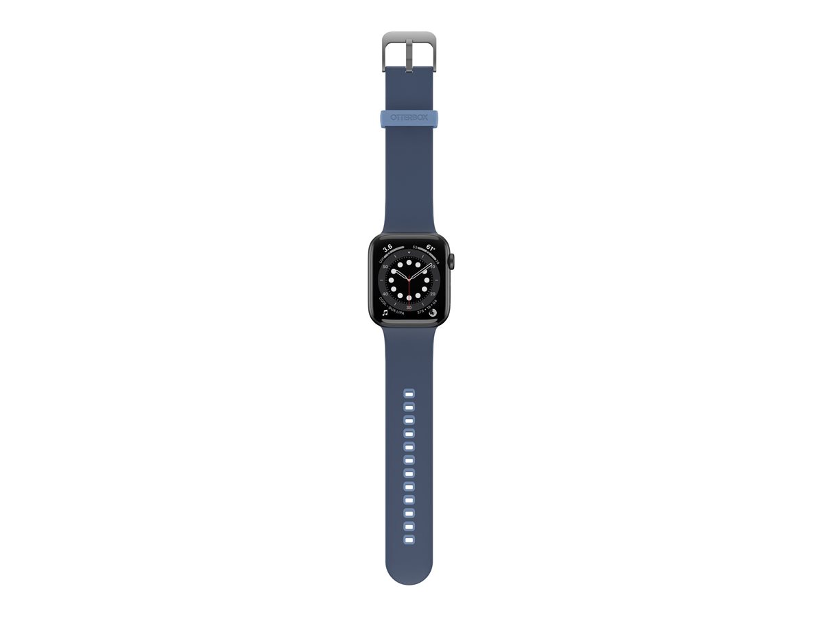 OtterBox All Day Comfort - Bracelet pour montre intelligente - 42/44/45 mm - jeans bleu layette - pour Apple Watch Hermès Series 9, Series 10, Series 8, Series 9, Ultra, Ultra 2 - 77-93659 - Accessoires pour smart watch