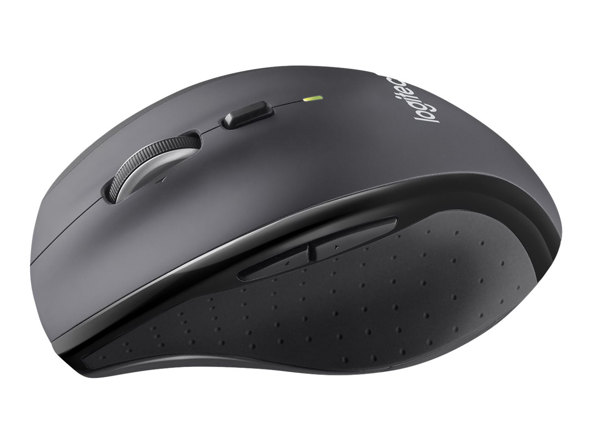 Logitech Marathon M705 - Souris - pour droitiers - laser - sans fil - 2.4 GHz - récepteur sans fil USB - 910-006034 - Souris