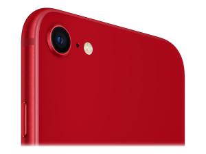 Apple iPhone SE (3rd generation) - (PRODUCT) RED - 5G smartphone - double SIM / Mémoire interne 256 Go - Écran LCD - 4.7" - 1334 x 750 pixels - rear camera 12 MP - front camera 7 MP - rouge - MMXP3ZD/A - iPhone