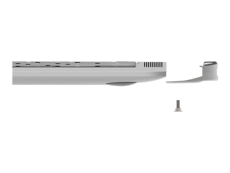 Compulocks MacBook Air M1 Adaptateur antivol Ledge Argent - Adaptateur à fente de verrouillage pour la sécurité - argent - pour MacBook Air 13,3" - MBALDG03 - Accessoires pour ordinateur portable et tablette