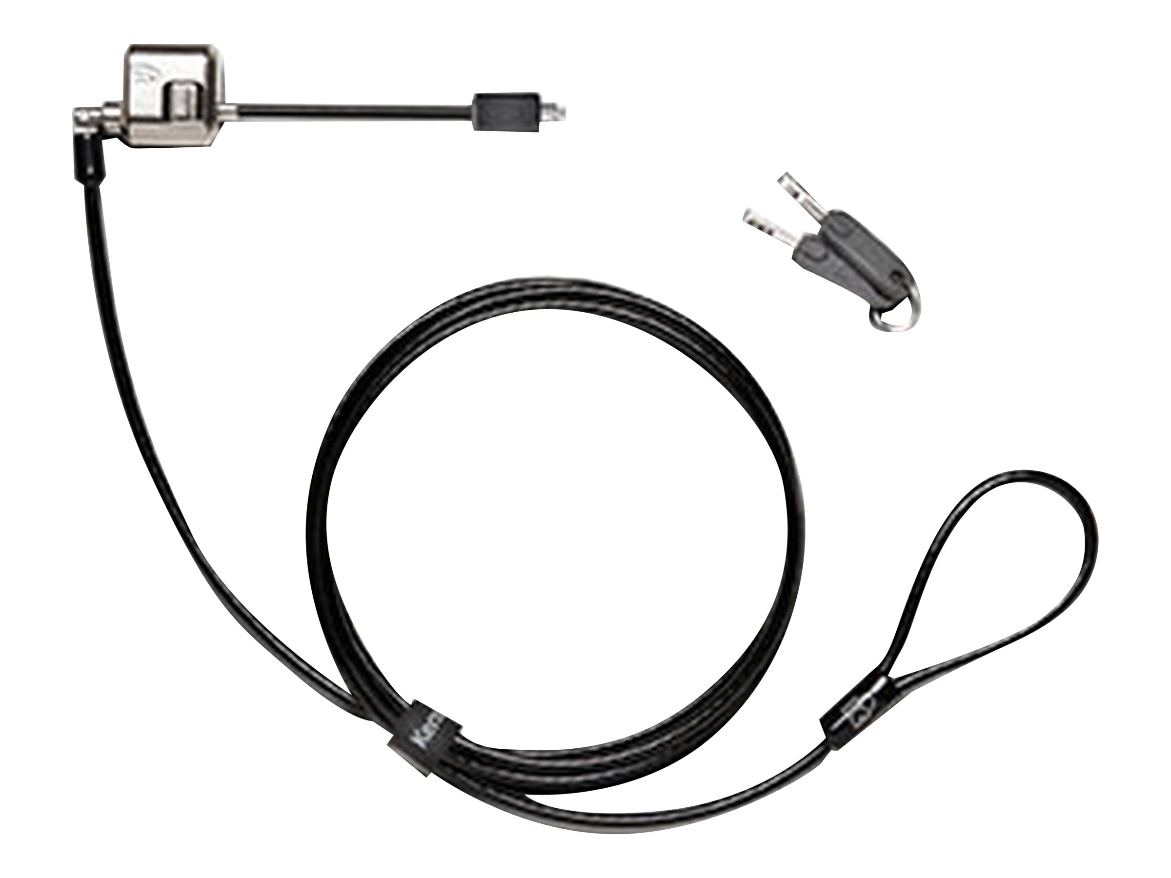 Kensington MiniSaver Mobile Lock - Câble pour verrouillage notebook - noir - 1.8 m - K67890WW - Accessoires pour ordinateur portable et tablette