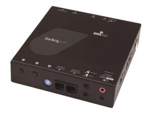 StarTech.com Recepteur HDMI 4K via IP pour ST12MHDLAN4K - Extendeur video sur IP - Support pour mur video - HDMI extender - 4K - Prolongateur audio/vidéo - récepteur - 1GbE, HDMI - jusqu'à 100 m - pour P/N: ST12MHDLAN4K, SV565HDIP, SVA12M2NEUA, SVA12M5NA, VIDWALLMNT - ST12MHDLAN4R - Prolongateurs de signal