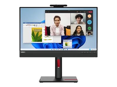 Lenovo ThinkCentre Tiny-in-One 24 Gen 5 - Écran LED - 24" (23.8" visualisable) - 1920 x 1080 Full HD (1080p) @ 60 Hz - IPS - 250 cd/m² - 1000:1 - 4 ms - HDMI, DisplayPort - haut-parleurs - noir corbeau - 12NAGAR1EU - Écrans d'ordinateur