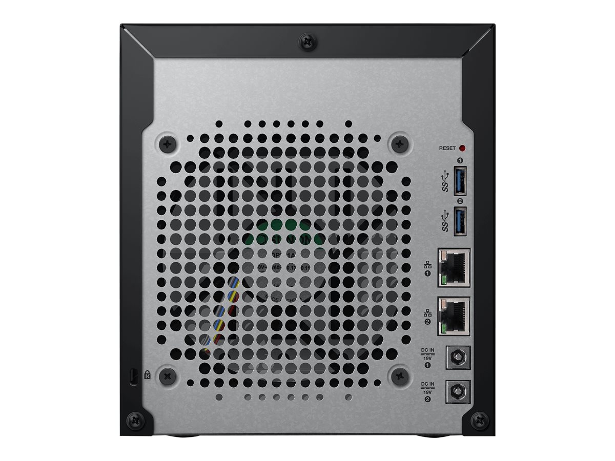 WD My Cloud PR4100 WDBNFA0640KBK - Pro Series - serveur NAS - 4 Baies - 64 To - HDD 16 To x 4 - RAID RAID 0, 1, 5, 10, JBOD - RAM 4 Go - Gigabit Ethernet - WDBNFA0640KBK-EESN - NAS