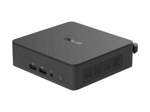 ASUS NUC 12 Pro Slim Kit RNUC12WSKI500000I - Barebone - mini PC 1 x Core i5 1240P / jusqu'à 4.4 GHz - RAM 0 Go - Carte graphique Intel Iris Xe - Gigabit Ethernet, 2.5 Gigabit Ethernet, Bluetooth 5.2, IEEE 802.11ax (Wi-Fi 6E) - noir - 90AR00D1-M00040 - Mini-systèmes