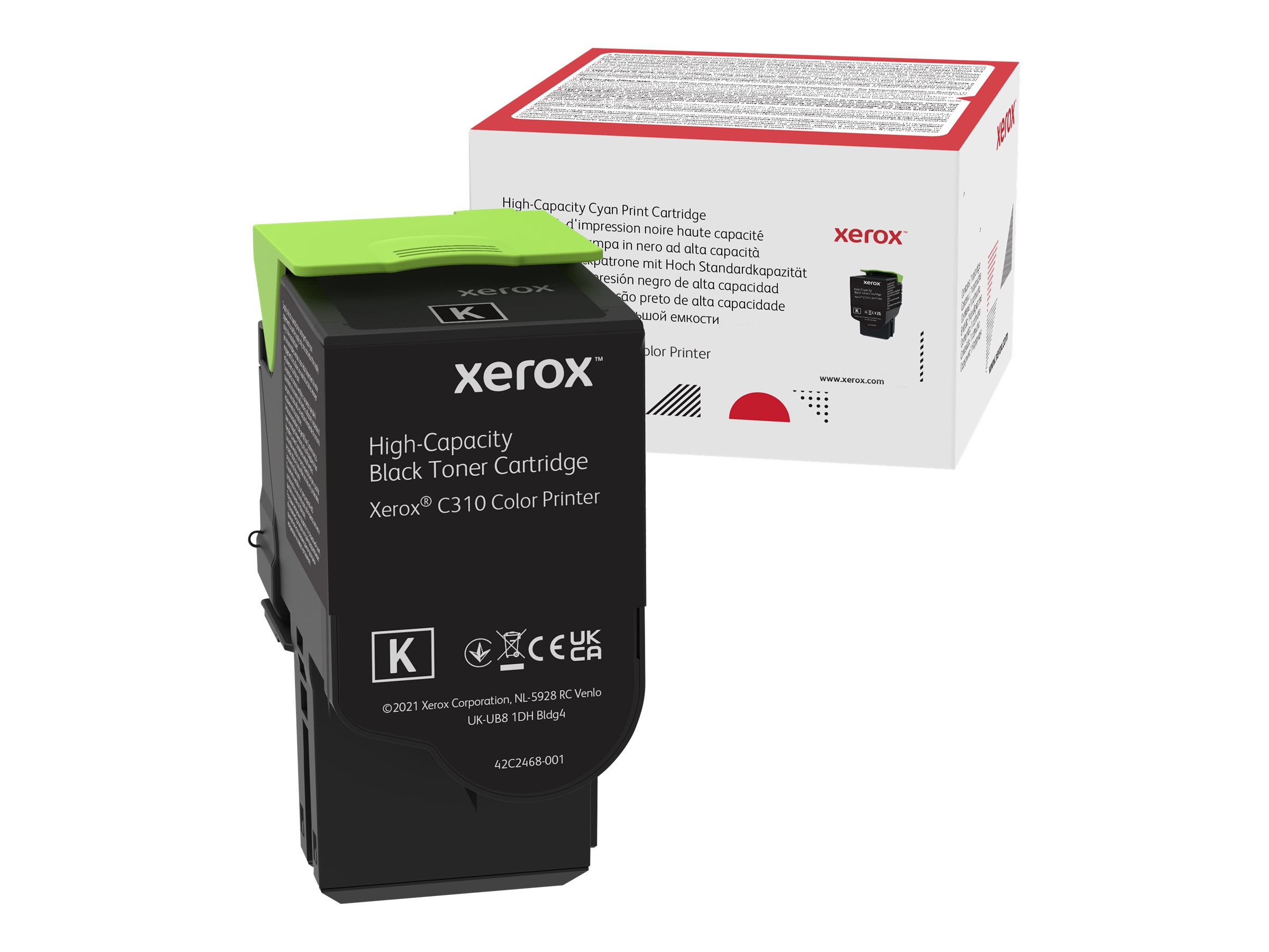 Xerox - Haute capacité - noir - original - cartouche de toner - pour Xerox C310/DNI, C310/DNIM, C310V_DNI, C315/DNI, C315V_DNI, C315V_DNIUK - 006R04364 - Autres cartouches de toner