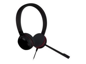 Jabra Evolve 20 UC stereo - Micro-casque - sur-oreille - filaire - USB - 4999-829-209 - Écouteurs