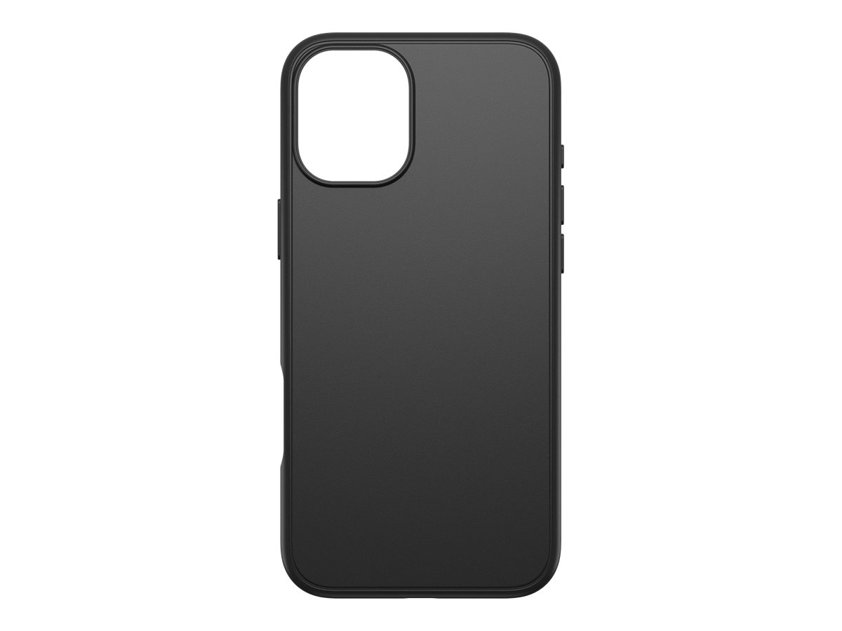 OtterBox Symmetry Series - Coque de protection pour téléphone portable - compatibilité avec MagSafe - couche de polycarbonate, élastomère thermoplastique (TPE) - noir - pour Apple iPhone 16 Plus - 77-96523 - Coques et étuis pour téléphone portable